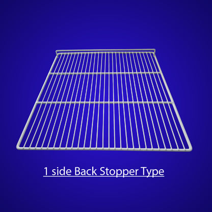 PE COATED SHELVE - 1 SIDE BACK STOPPER