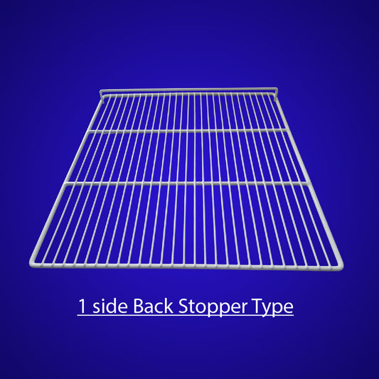 PE COATED SHELVE - 1 SIDE BACK STOPPER