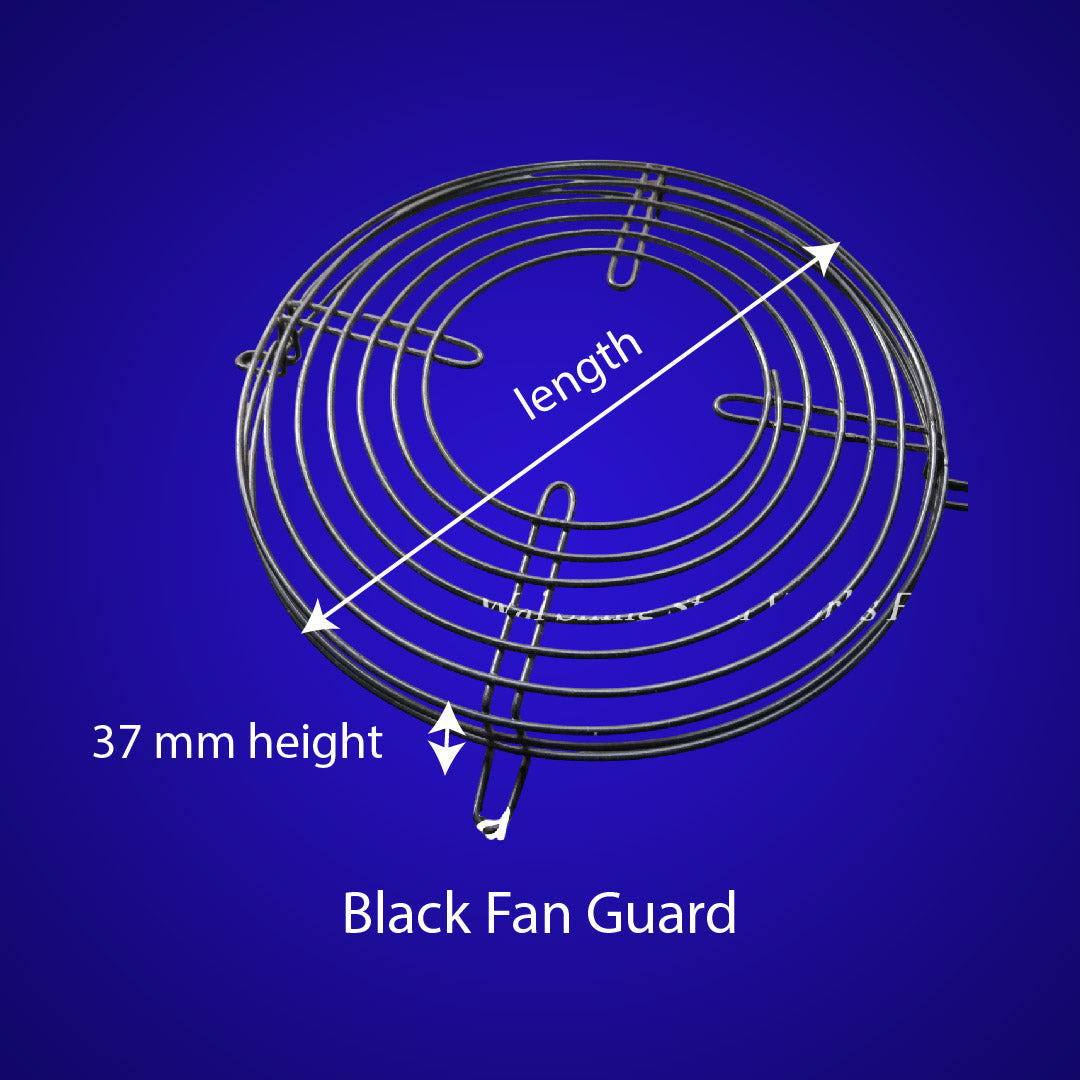 BLACK CONDENSER FAN GUARD
