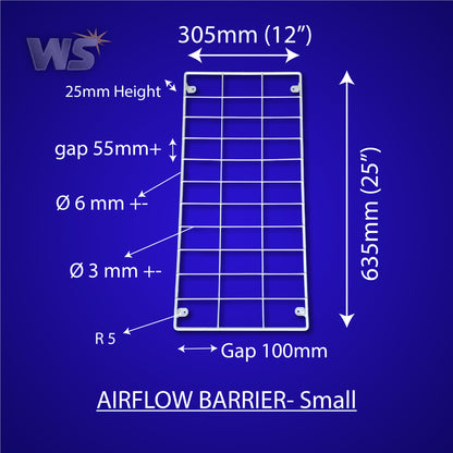 REFRIGERATOR AIRFLOW BARRIER- SMALL FLEXY