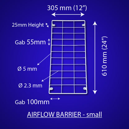 REFRIGERATOR AIRFLOW BARRIER- SMALL FLEXY